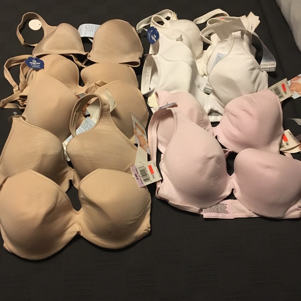 NWT Barely There Bras